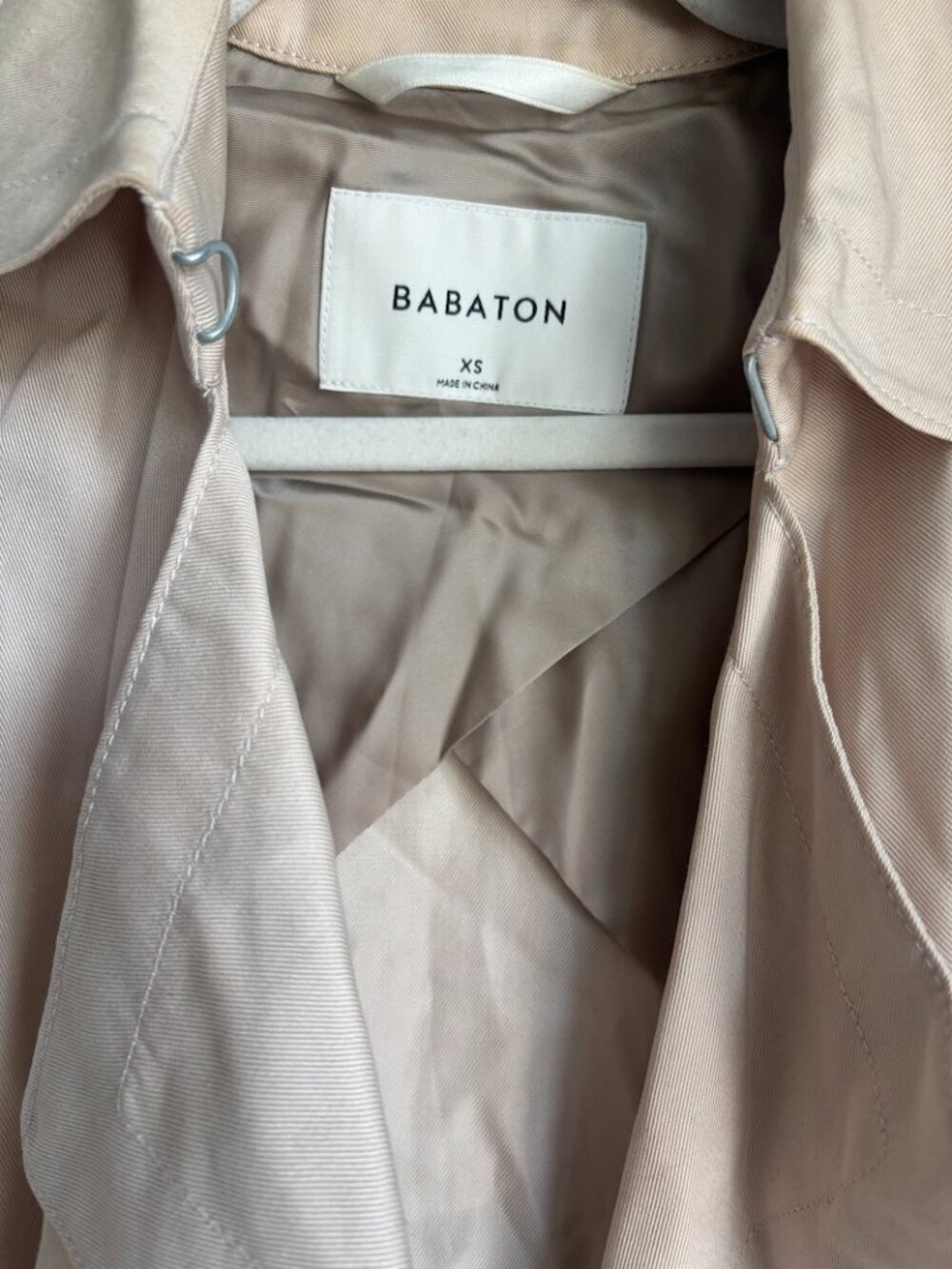 Aritzia Babaton Lightweight trench coat XS (lightly worn)
